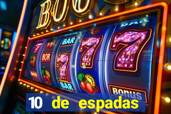 10 de espadas tarot amor